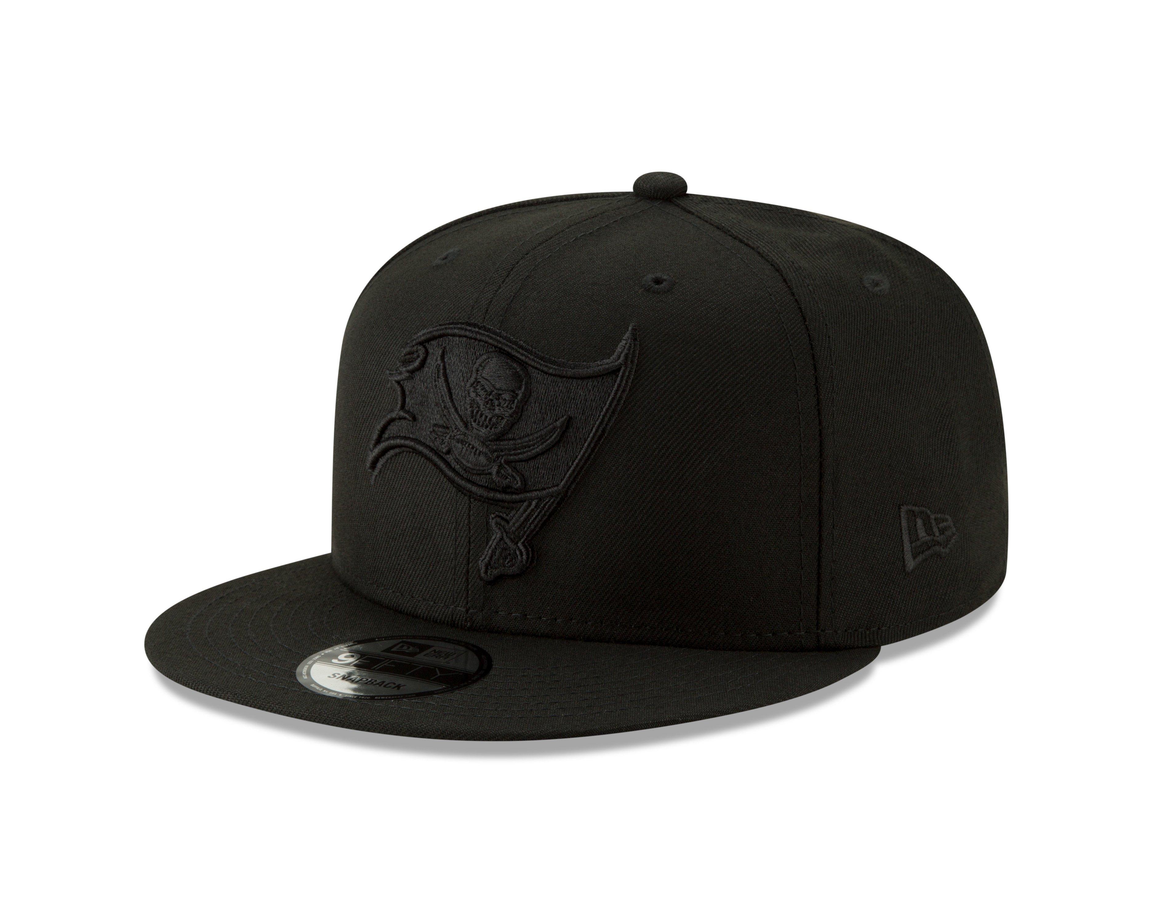 New Era Tampa Bay Buccaneers 9FIFTY Snapback Hat - Black - BLACK